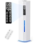 3段階霧量調節可能な大容量タワー型加湿器 タワー型加湿器で3段階の霧量調節が可能な大容量